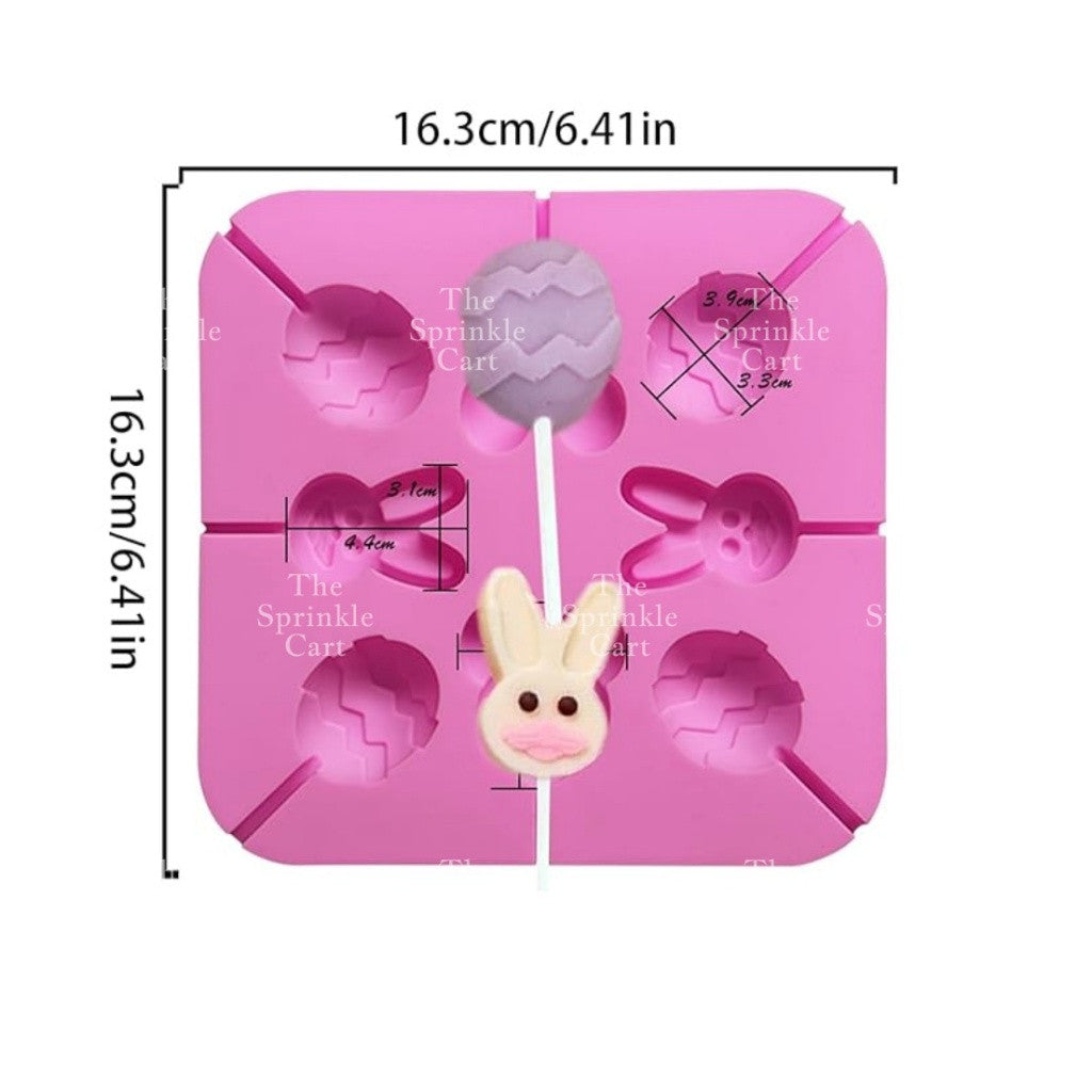 Easter Egg Bunny theme Silicone Mould Fondant Chocolate Cake Crafting Jelly Bakeware Tool TSC