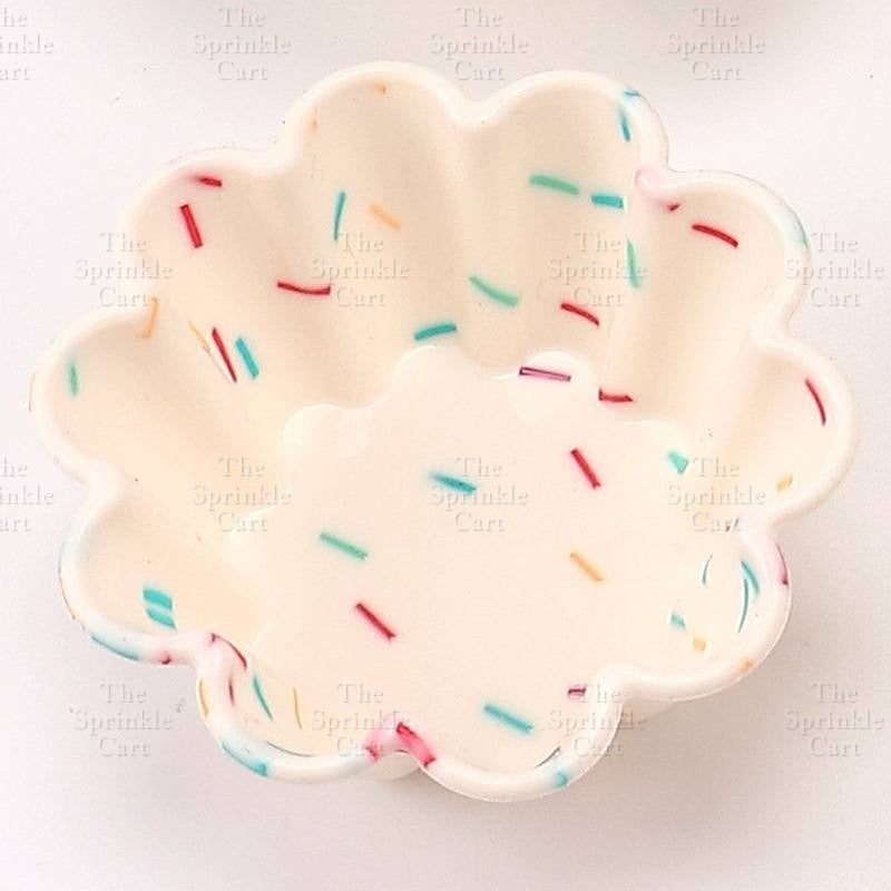 Cute Sprinkle Design Silicone Molder Non-stick Cake Muffin Baking Mold TSC