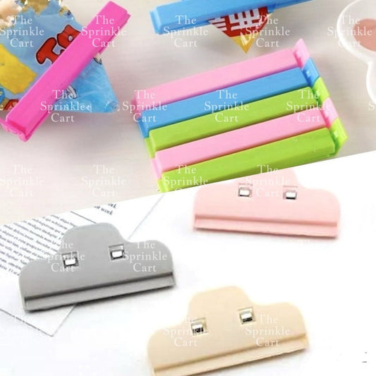 1pc Sealing Food Clips Plastic Bag Sealer Clamp Clip TSC