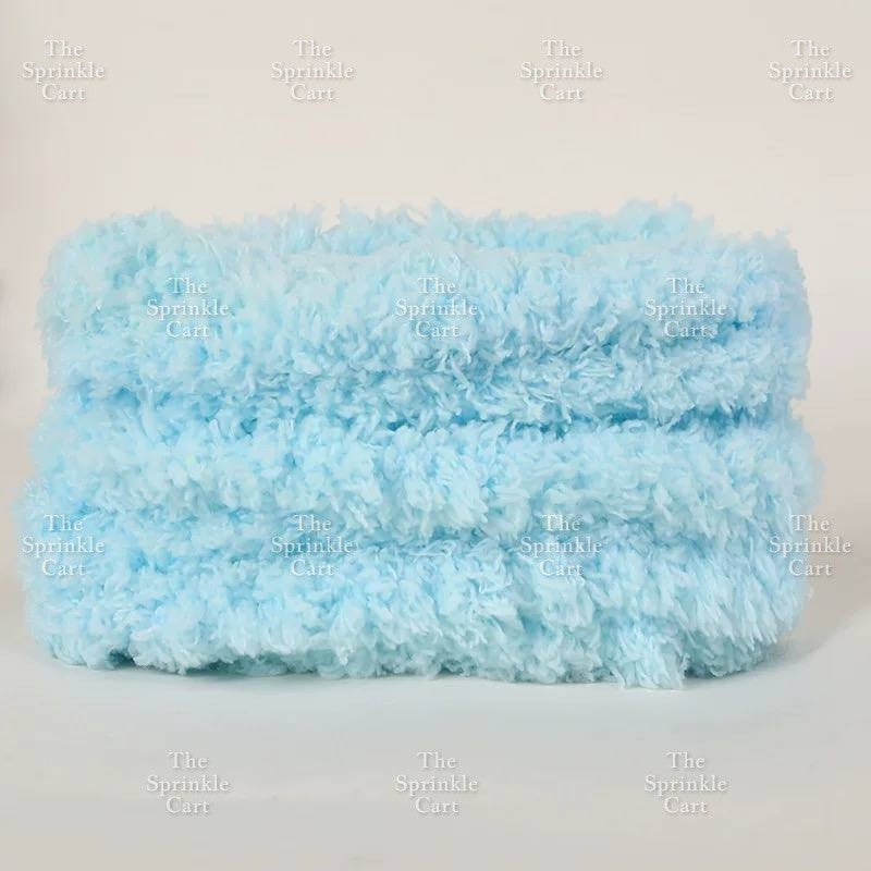 15mm Coral Velvet Twist Stick Plush Strip for DIY TSC