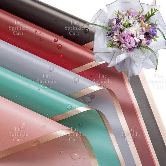 20pcs Edge Film Bouquet and Gift Wrapper TSC
