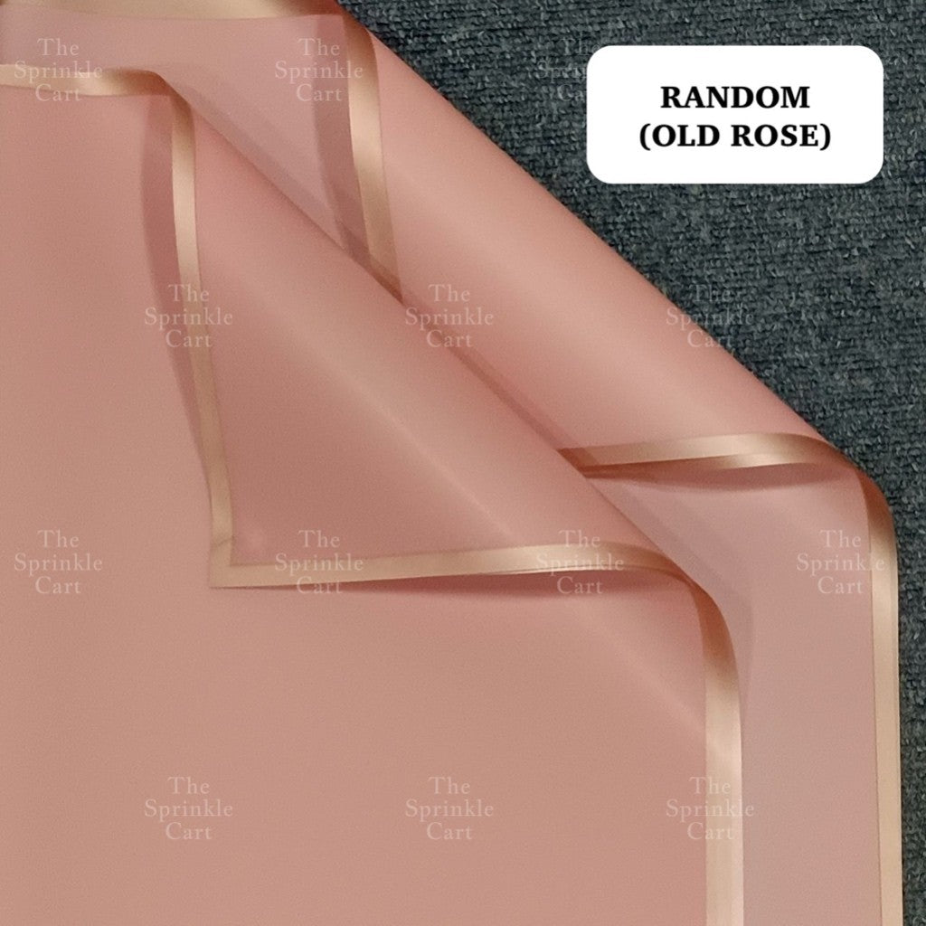 20pcs Edge Film Bouquet Wrapper TSC