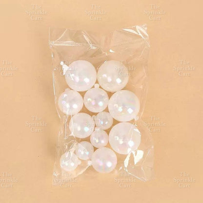 Balls Cake Topper Gold Silver White Pink Blue Yellow Decoration Birthday Swirl Ball Spiral Ball