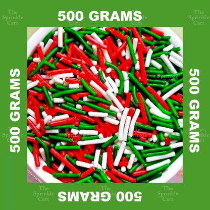 500g Edible Confetti Vermicelli Candy Sprinkles Dragees TSC