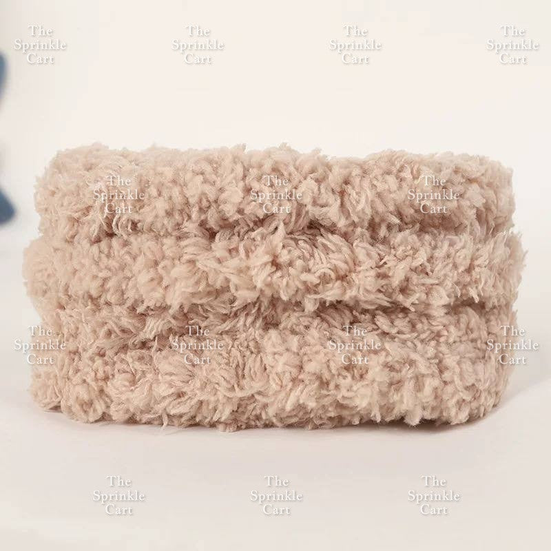 15mm Coral Velvet Twist Stick Plush Strip for DIY TSC