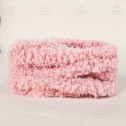 15mm Coral Velvet Twist Stick Plush Strip for DIY TSC