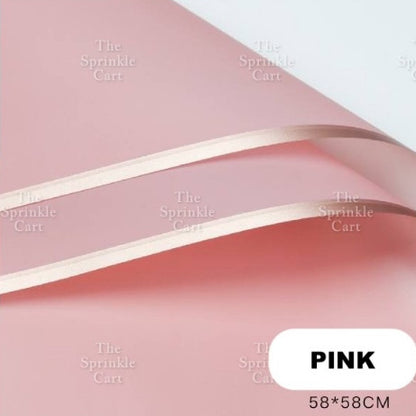 20pcs Edge Film Bouquet Wrapper TSC