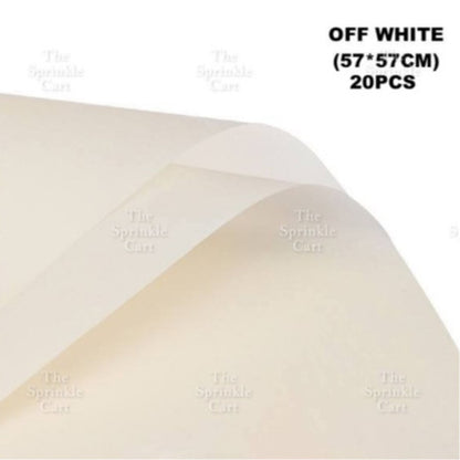 Translucent Matte Flower Bouquet Wrapper TSC
