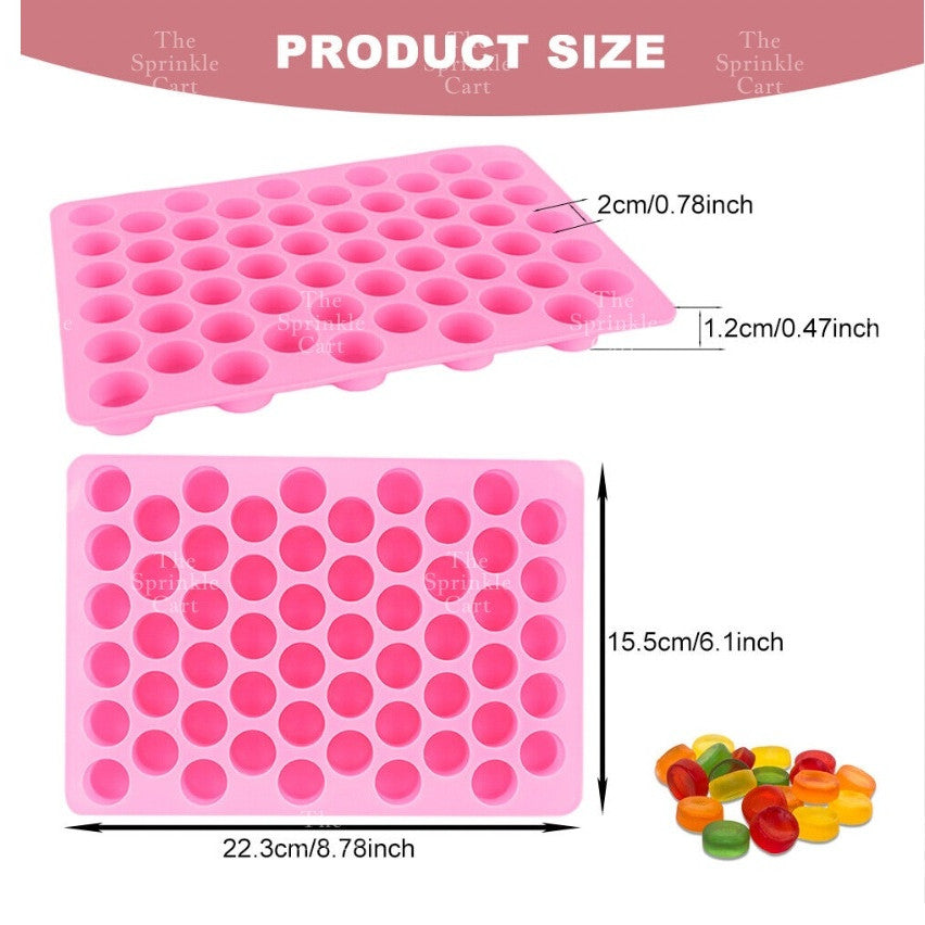 Silicone Round Cavity Biscuit Chocolate Mold Dessert for Baking Molder TSC