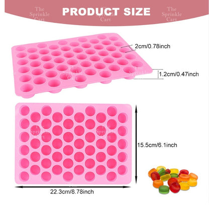 Silicone Round Cavity Biscuit Chocolate Mold Dessert for Baking Molder TSC