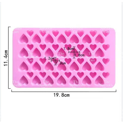 Silicone Molder Heart Popsicle Stick OPP Hammer for Smash Cake Decoration TSC