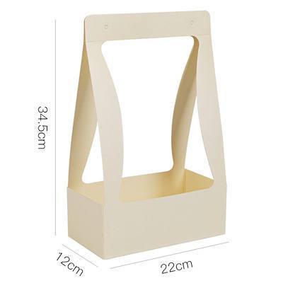 Flower Paper Basket Holder for Floral Arrangement  DIY Gift Bouquet TSC