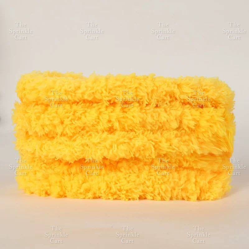 15mm Coral Velvet Twist Stick Plush Strip for DIY TSC