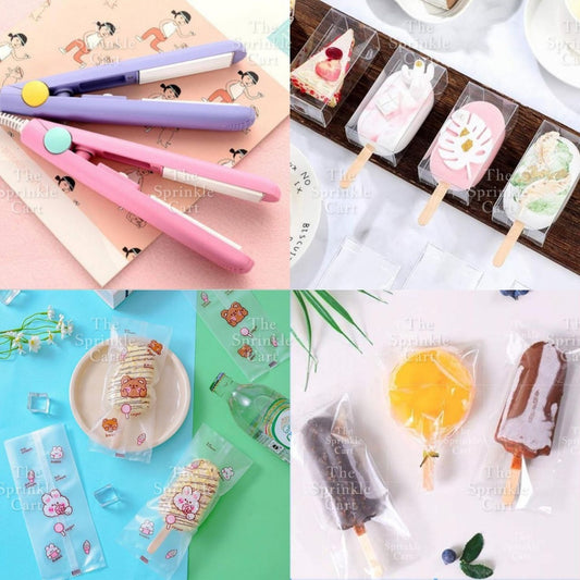Cakesicle Popsicle OPP Box Packaging and Sealer TSC
