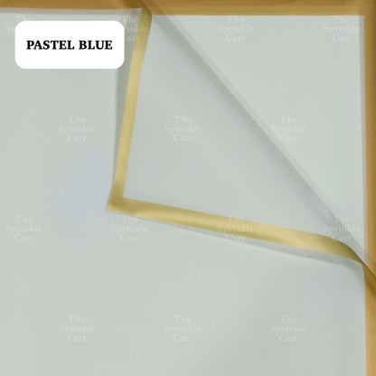 20pcs Edge Film Bouquet Wrapper TSC