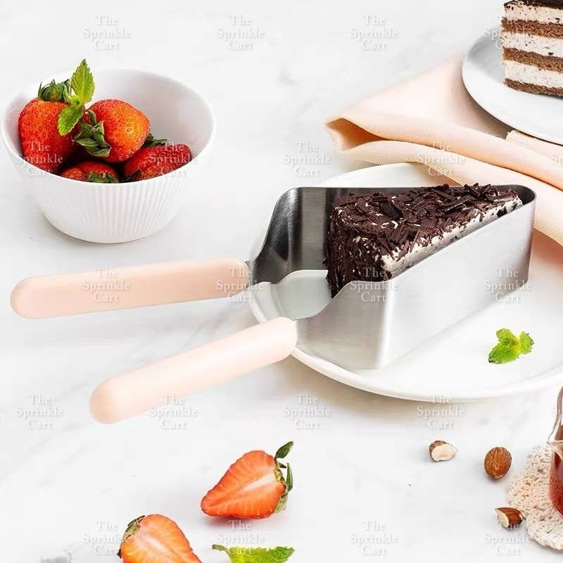 2in1 Triangular Cake Slicer and Clipper TSC