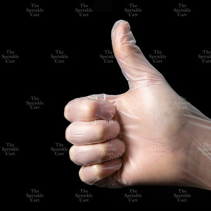 Disposable Plastic Gloves Clear High Quality Multifunctional Food Transparent