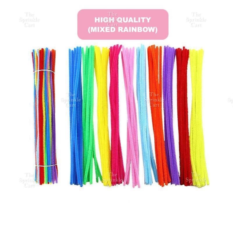 Multicolor Dense Fuzzy Wire Pipe For Handmade DIY Arts and Crafts Flower Chenille Stem TSC