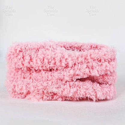 15mm Coral Velvet Twist Stick Plush Strip for DIY TSC
