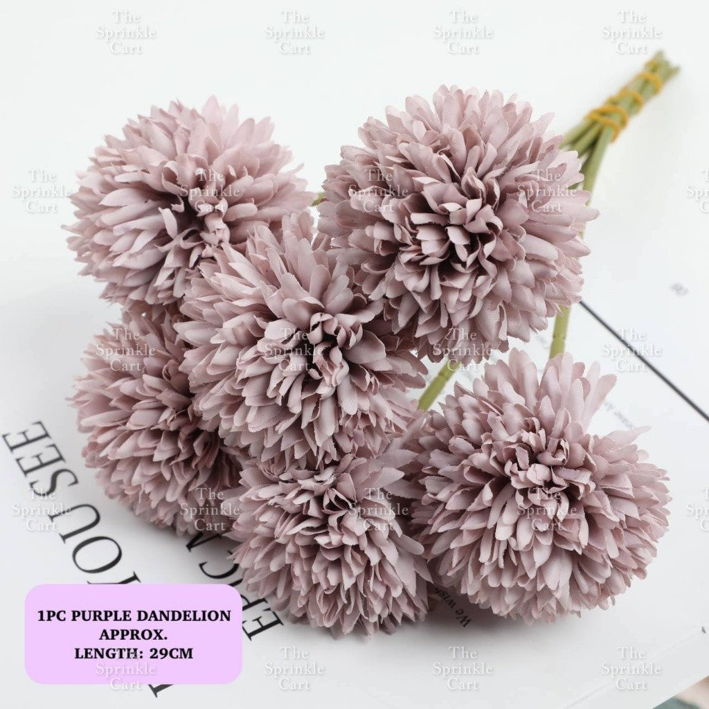 Artificial Flowers Rose Peony Tulip Lavender Vanilla Daisy Sunflower Tropical Leaf Cake Decoration
