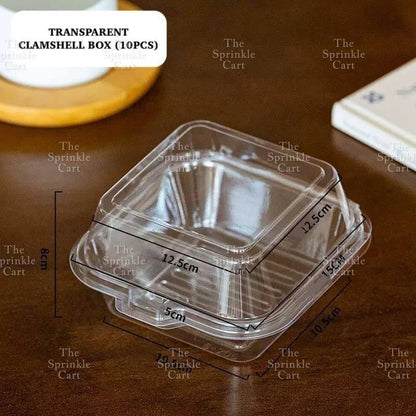 Transparent Dessert Plastic Container Cake Mousse Pudding Fruits Packaging TSC