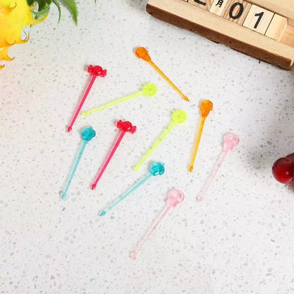 Disposable Bento Picks Utensil with Design TSC