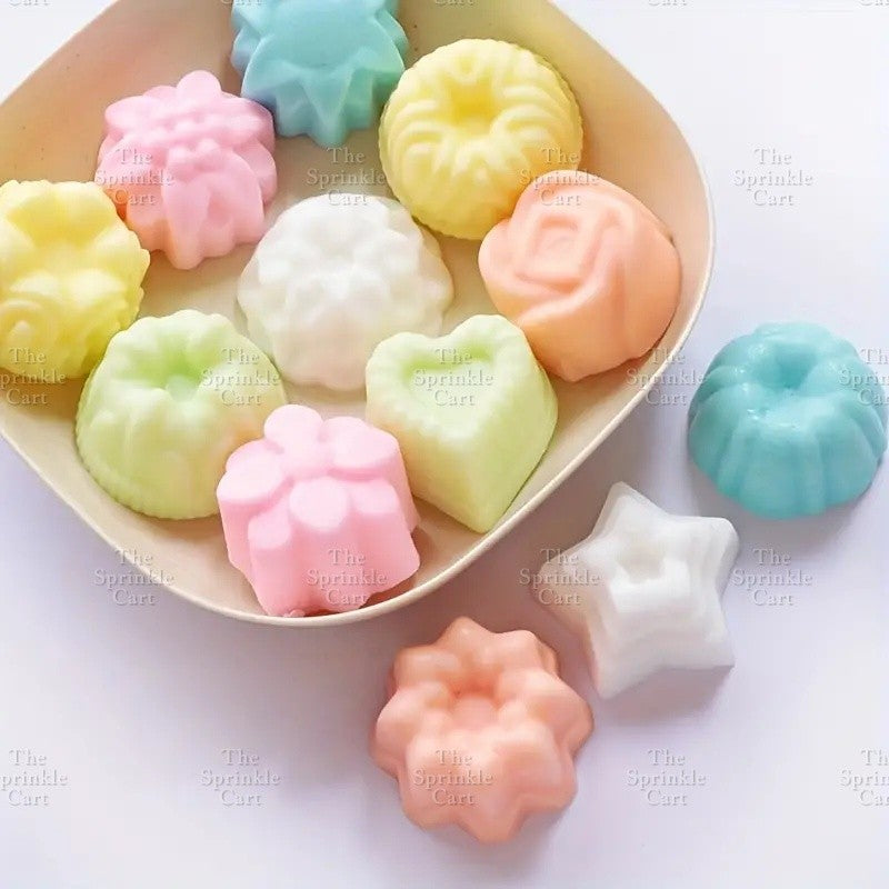 Flower Theme Silicone  Chocolate Fondant Molder Resin Cake Jelly Baking Supply Decoration