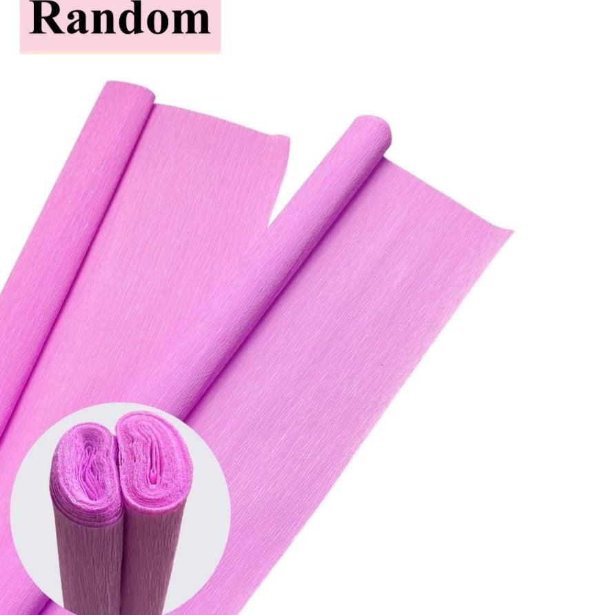 Premium Crepe Paper Rolls Decor DIY Flower Gift Wrapping Wedding Decoration Flower Arts Craft TSC