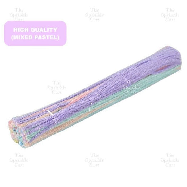 Multicolor Dense Fuzzy Wire Pipe For Handmade DIY Arts and Crafts Flower Chenille Stem TSC