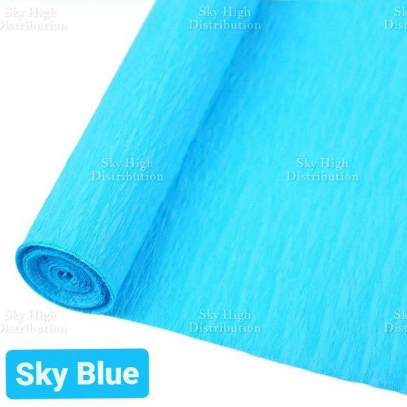 Premium Crepe Paper Rolls Decor DIY Flower Gift Wrapping Wedding Decoration Flower Arts Craft TSC