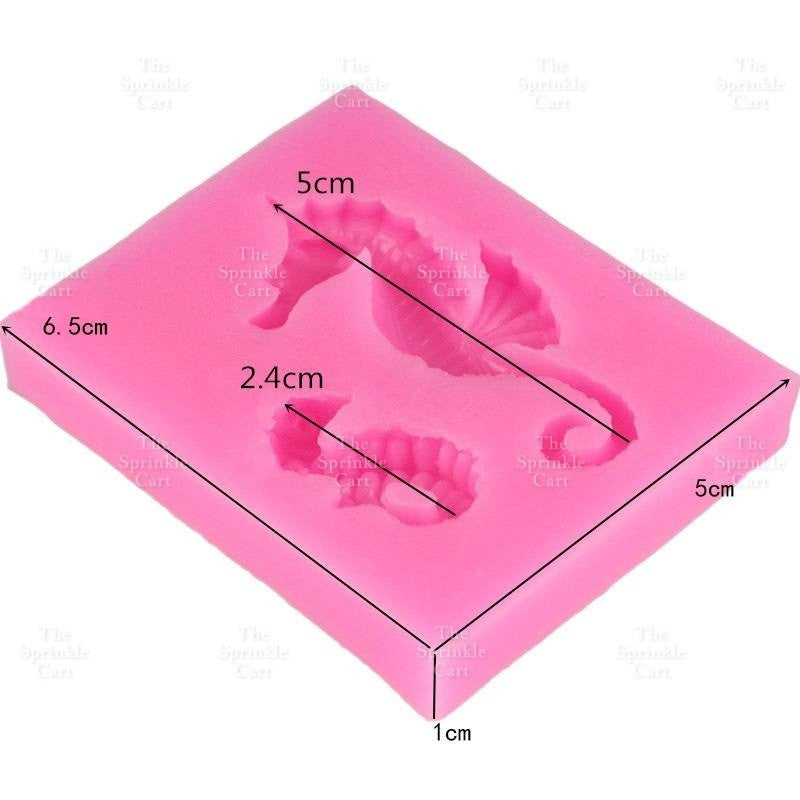 Under The Sea Themed Silicone Molder Chocolate Resin Baking Mermaid Tail Under the Sea Molders