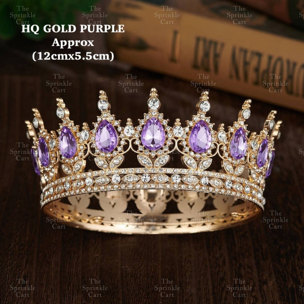 High Quality Rhinestone Crown for DIY Decor and Accessory TSC