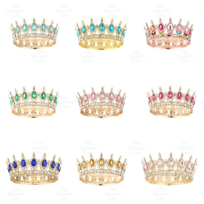 High Quality Rhinestone Crown for DIY Decor and Accessory TSC