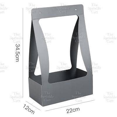 1pc Flower Basket Paper Holder for Floral Arrangement DIY Gift Bouquet TSC