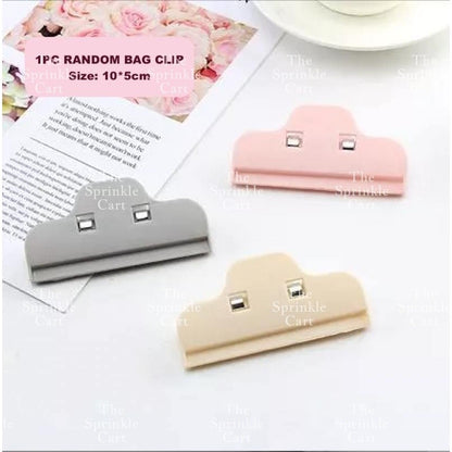 1pc Sealing Food Clips Plastic Bag Sealer Clamp Clip TSC