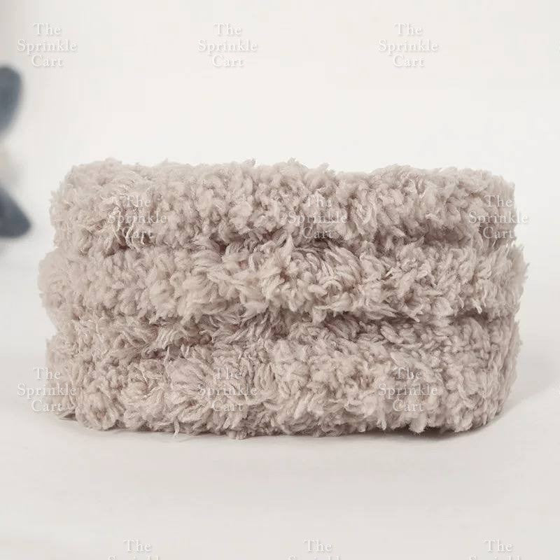 15mm Coral Velvet Twist Stick Plush Strip for DIY TSC
