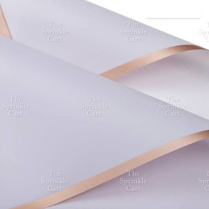 20pcs Edge Film Bouquet Wrapper TSC
