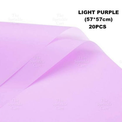 Translucent Matte Flower Bouquet Wrapper TSC