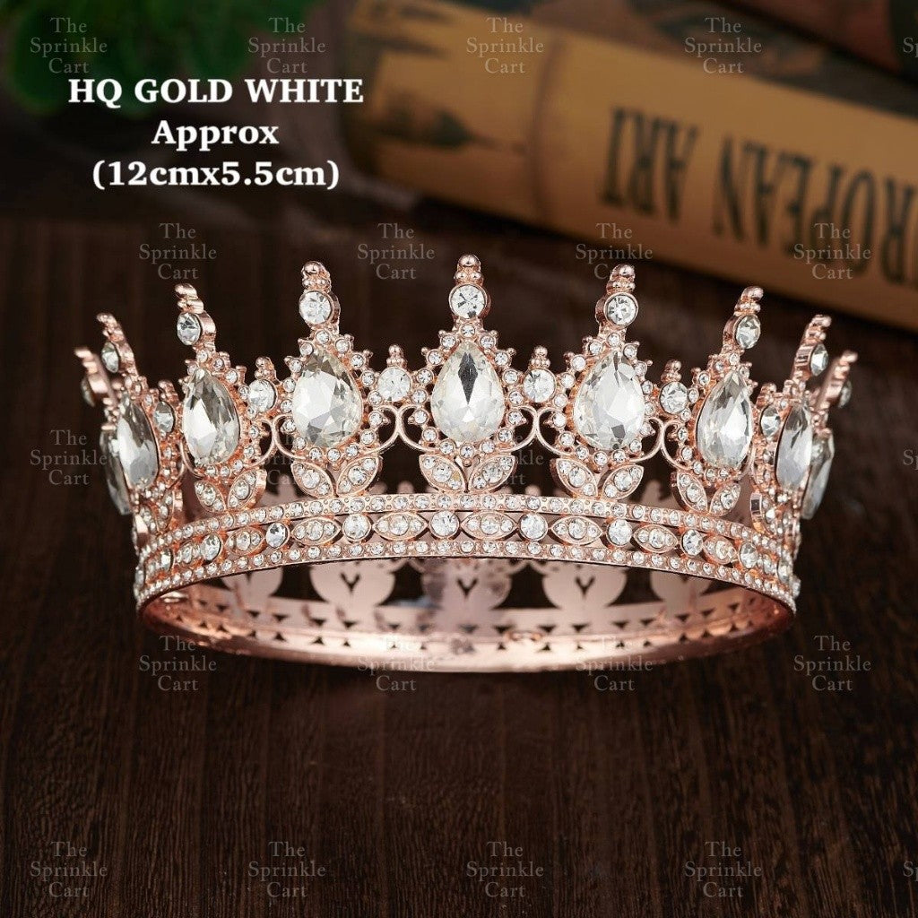 High Quality Rhinestone Crown for DIY Decor and Accessory TSC