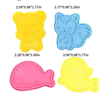 Bread Cutter Molder DIY Children Cartoon Sandwich Cutting Toast Mold Sauce Bottle TSC