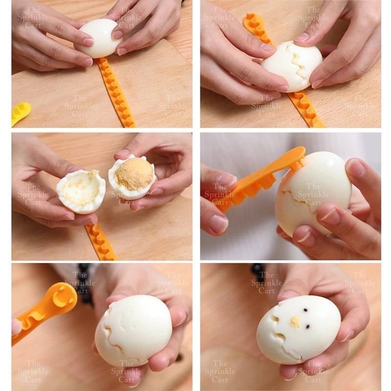 Creative Boiled Egg Cutter Slicer DIY Mould TSC