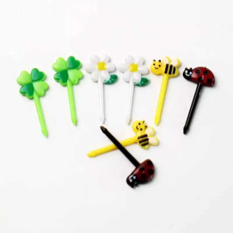Disposable Bento Picks Utensil with Design TSC