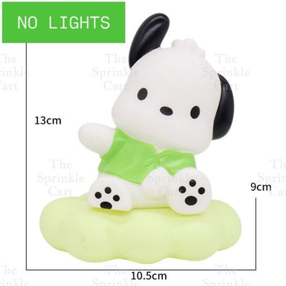 Sanlio 3D Cloud and Moon LED Night Toy Cake Topper TSC