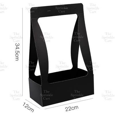 1pc Flower Basket Paper Holder for Floral Arrangement DIY Gift Bouquet TSC