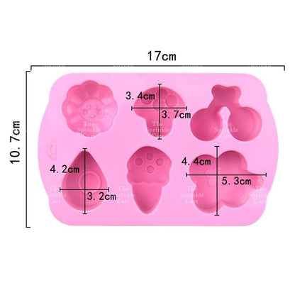 [PART 6] Silicone Chocolate Molder Baking Fondant Mold Cake Decoration TSC