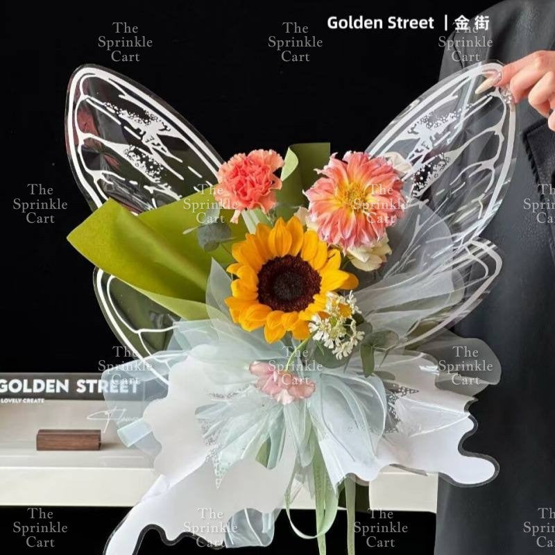 Crystal Fairy Butterfly Bouquet Wrapper TSC