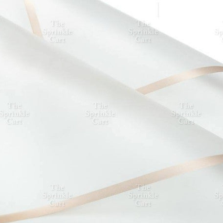 20pcs Edge Film Bouquet Wrapper TSC