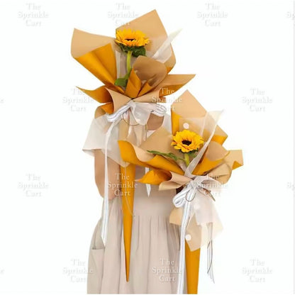 Translucent Matte Flower Bouquet Wrapper TSC