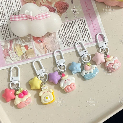 Cartoon Character Keychain Cute Bag Accessories TSC