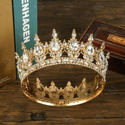High Quality Rhinestone Crown for DIY Decor and Accessory TSC
